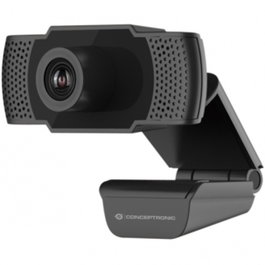 Conceptronic Amdis01B Webcam Full HD 1080P USB avec microphone