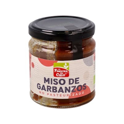 LA FINESTRA SUL CIELO Miso de pois chiches BIO non pasteurisé 150g LA FINESTRA SUL CIELO Miso de pois chiches BIO non pasteurisé 150g