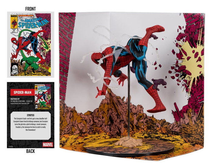 McFarlane Toys Marvel Collection figurine Scorpion (The Amazing Spider-Man #318)