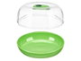 Leknes Récipient de Conservation Avocat 12,8x10,2x7 cm Plastique Vert Transparent (Set de 36)