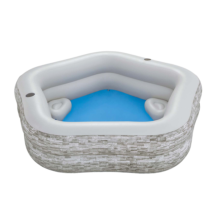Bestway 54423 Piscine Gonflable Familiale 213 x 206 x 53 cm pour Enfants +6 Ans Jardin Bestway 54423 Piscine Gonflable Familiale 213 x 206 x 53 cm pour Enfants +6 Ans Jardin