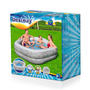 Bestway 54423 Piscine Gonflable Familiale 213 x 206 x 53 cm pour Enfants +6 Ans Jardin