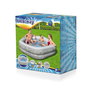 Bestway Piscine Gonflable Familiale 213x206x53 cm +6 Ans Jardin 54423