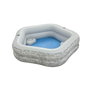 Bestway Piscine Gonflable Familiale 213x206x53 cm +6 Ans Jardin 54423
