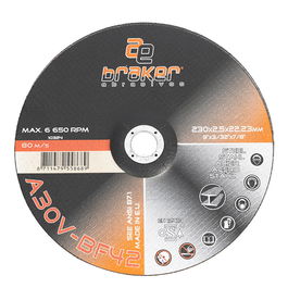 TYROLIT Disque à Découper l'Acier Braker 230-2,5-22 A30V-Bf42 Centro Hundido