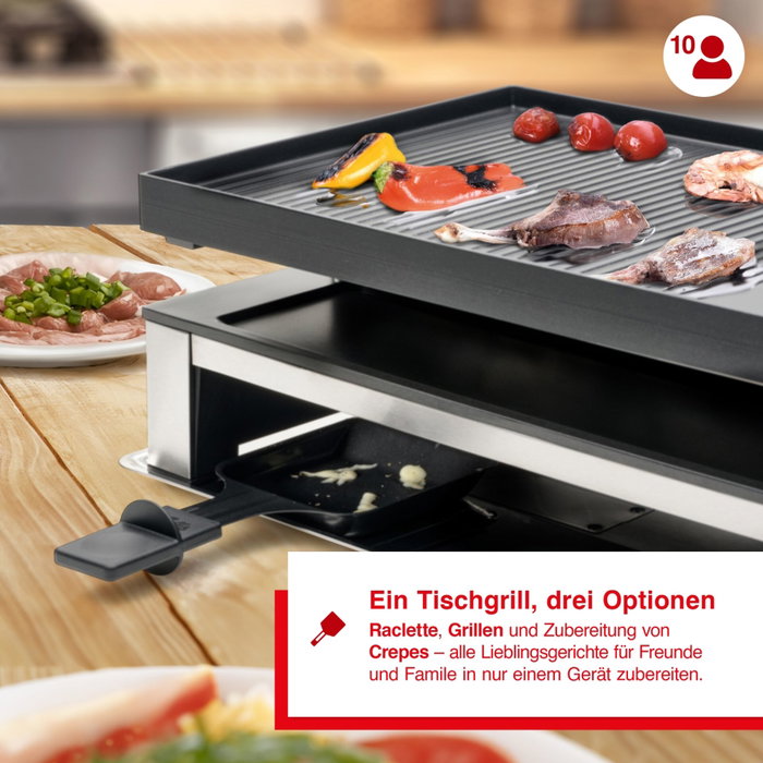 Solis Table Grill 3-en-1 7911 pour 10 personnes