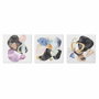 DKD Home Decor Toile Pin 40 x 1,8 x 40 cm