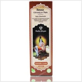 Radhe Shyam Pâte de Henné Castaño Claro
