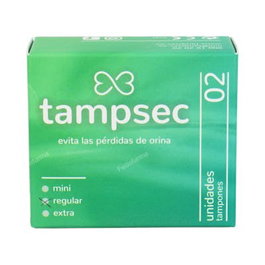 TAMPSEC Tampon Incontinence Urinaire Régulière, 2 unités