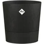 ELHO Pot de fleur extérieur Foss Rond 43 - 39 L - Ø 43 x H 43 cm - Noir - Design moderne en plastique recyclé