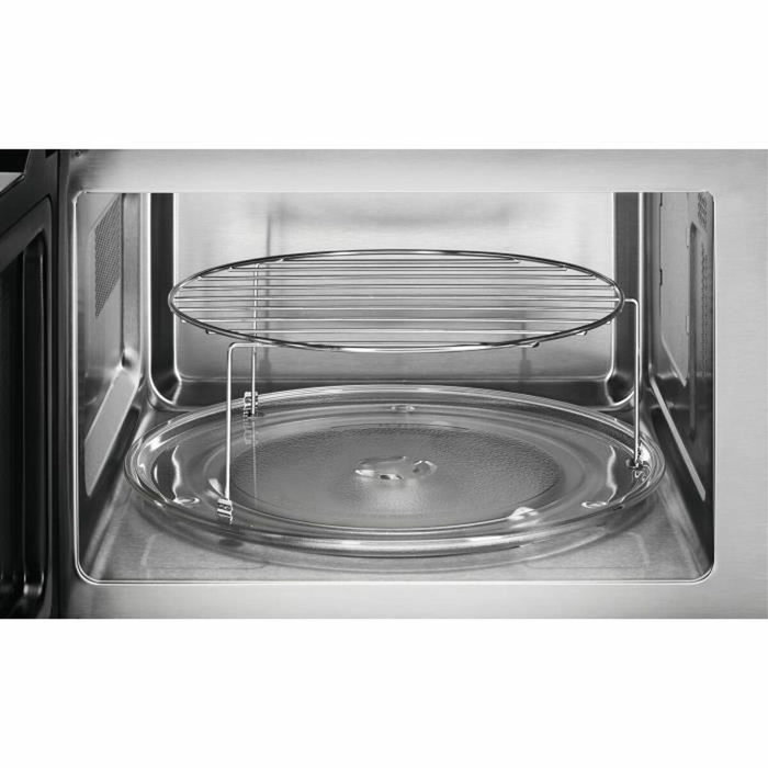 Electrolux CMS4253TMX Micro-ondes encastrable Inox anti-trace 23L avec Gril Electrolux CMS4253TMX Micro-ondes encastrable Inox anti-trace 23L avec Gril
