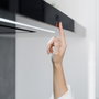 Emuca Lot de 10 interrupteurs à encastrer Noir