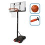 JugaToys Canasta de baloncesto avec pied, ballon gonflable et gonfleur