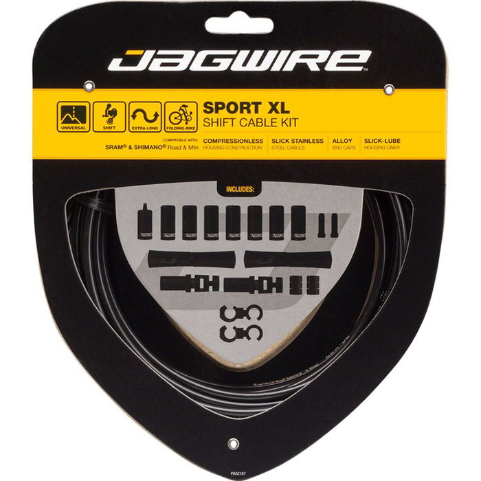 Jagwire Kit Cab/Fun.Cambio Sport XL Del/Tr.Univ.Ne Jagwire Kit Cab/Fun.Cambio Sport XL Del/Tr.Univ.Ne
