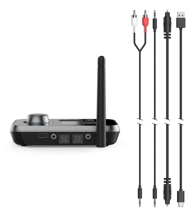 Hama Link.it duo Adaptateur Bluetooth Noir