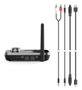 Hama Link.it duo Adaptateur Bluetooth Noir