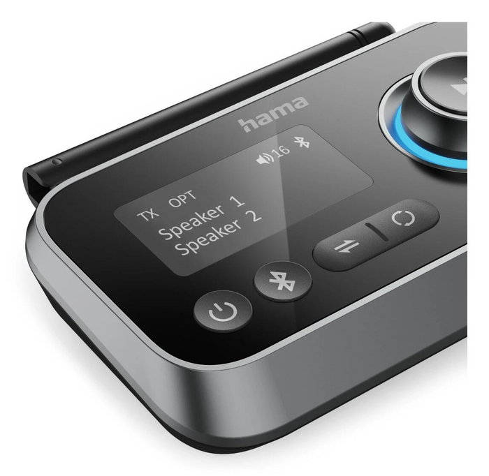 Hama Link.it duo Adaptateur Bluetooth Noir