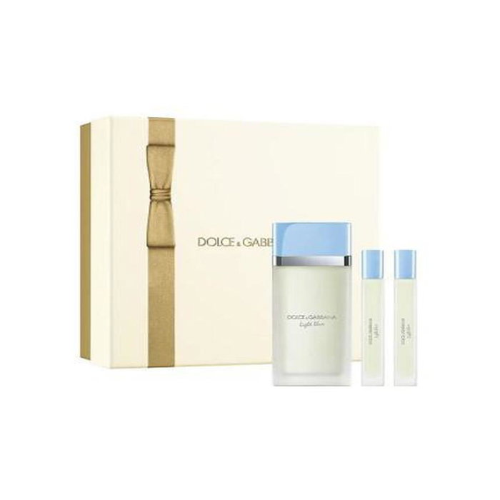 Dolce & Gabbana Light Blue Eau de Toilette pour Femme, Coffret 100 ml + 2x 10 ml Dolce & Gabbana Light Blue Eau de Toilette pour Femme, Coffret 100 ml + 2x 10 ml