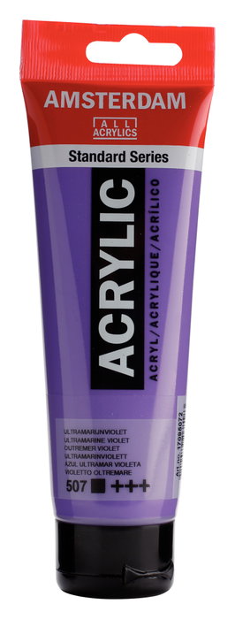 Amsterdam Standard Series Peinture Acrylique Bleu Outremer Violet (507) 120 ml Amsterdam Standard Series Peinture Acrylique Bleu Outremer Violet (507) 120 ml