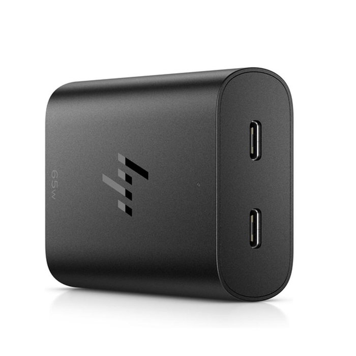 HP Chargeur pour ordinateur portable 65 W GaN USB-C Noir