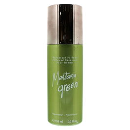 Montana Déodorant Spray pour Hommes Montana Green, Corps, Antitranspirant, 150 ml