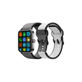 SPC Smartee Duo Pro - Montre Connectée 1.78" AMOLED, Étanche IP68, GPS, Fréquence Cardiaque, Batterie 300 mAh