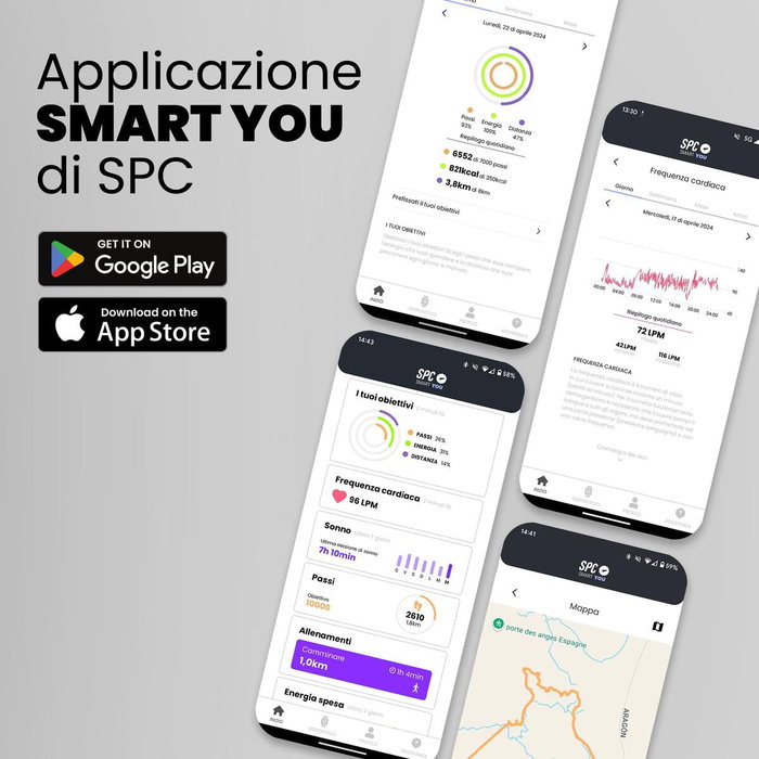 Montre intelligente SPC 9653N Noir