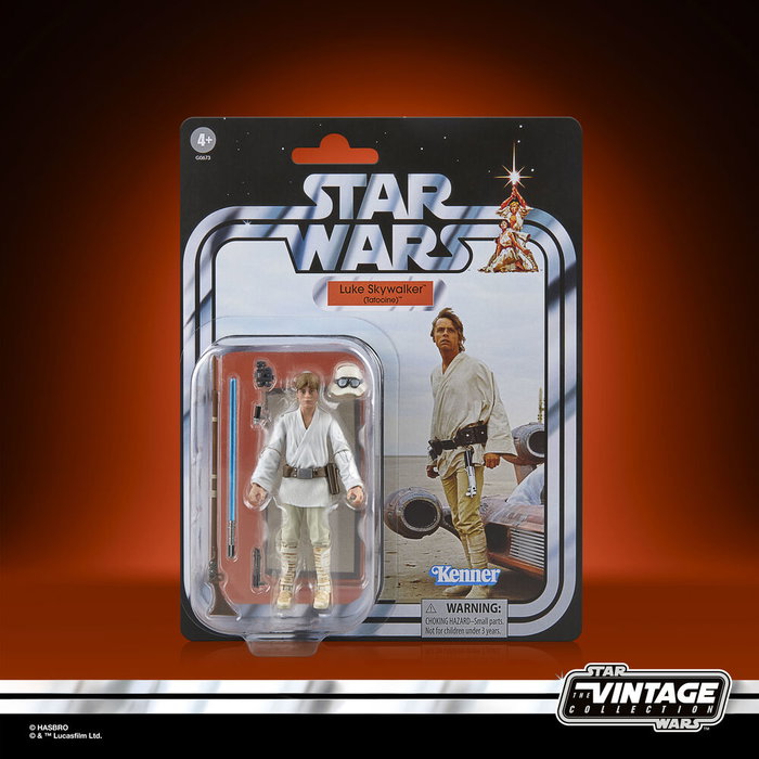 Hasbro Star Wars Landspeeder et Luke Skywalker (Tatooine) - The Vintage Collection