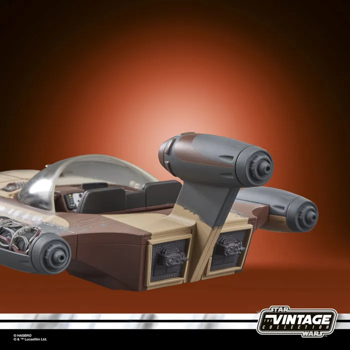 Hasbro - Star Wars The Vintage Collection - Figurine Landspeeder de Luke Skywalker avec véhicule - 9.5 cm - Nouvel Espoir
