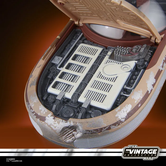 Hasbro - Star Wars The Vintage Collection - Figurine Landspeeder de Luke Skywalker avec véhicule - 9.5 cm - Nouvel Espoir