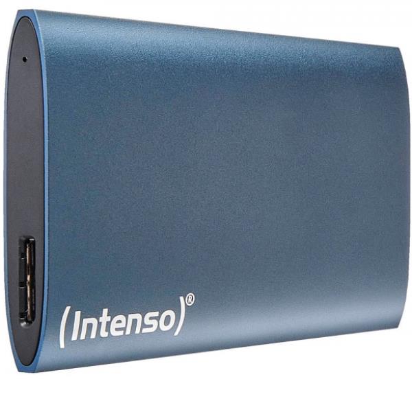 Intenso SSD Externe Portable 500 Go USB 3.2 Bleu Premium Intenso SSD Externe Portable 500 Go USB 3.2 Bleu Premium