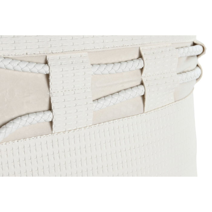 Home ESPRIT Coussin Blanc 45 x 10 x 45 cm Home ESPRIT Coussin Blanc 45 x 10 x 45 cm