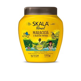 Skala - Crème après-shampoing à la maracuja et à l'huile de patauá 1000ml - Traitement nourrissant pour cheveux secs et abîmés