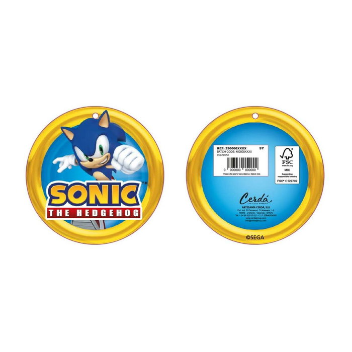 Sweat sans capuche enfant Sonic Bleu foncé