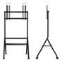 Tooq Support Sol Avec Roulettes iDREAMS pour TV 37"-86" FS20206M-B Noir