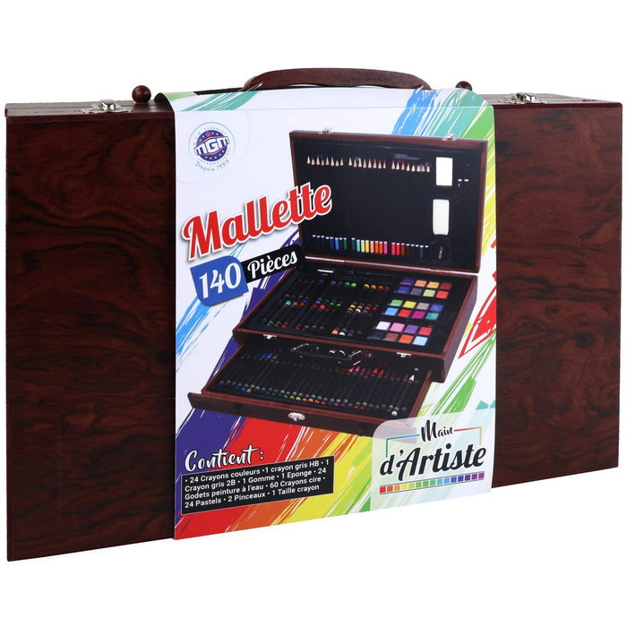 MGM Mallette XXL De 140 Pieces - Boite a Dessin