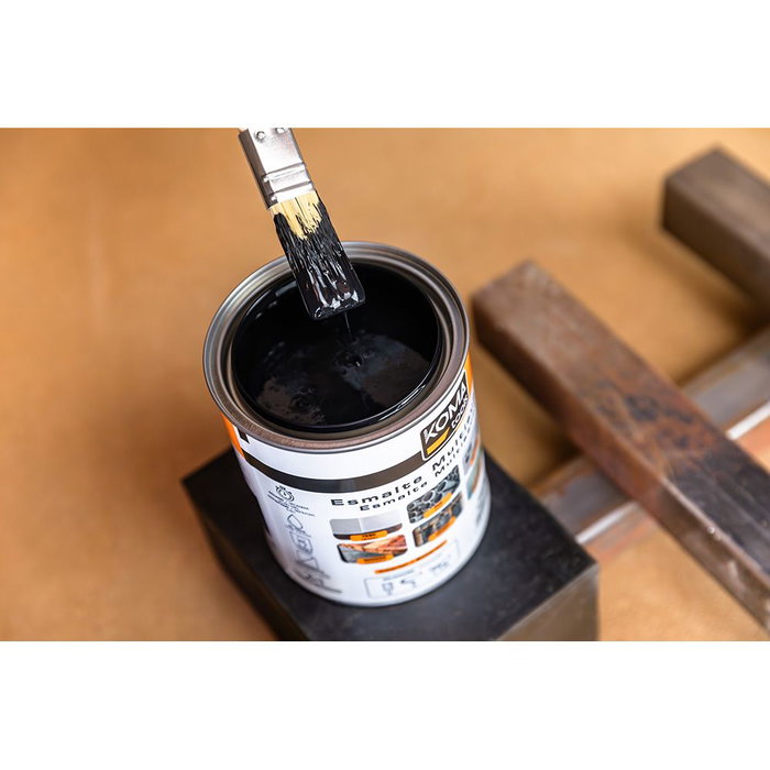 Peinture acrylique Koma Tools Noir 750 ml Satiné