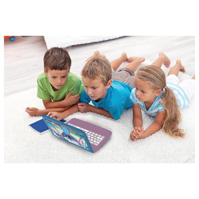 LEXIBOOK Ordinateur Portable Éducatif Disney Stitch Bilingue