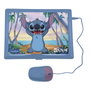 Lexibook Ordinateur Éducatif Portable Disney Stitch avec 124 Activités Bilingues (Anglais/Espagnol), Mathématiques, Musique - Pour Enfants dès 4 Ans