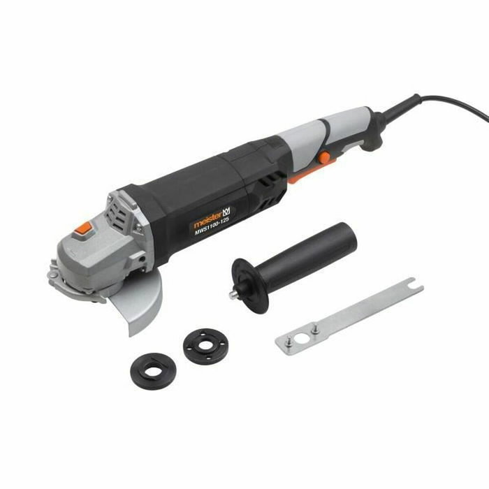 Meister Meuleuse d'angle 1100 W - Ø 125 mm - Poignée latérale à 3 positions