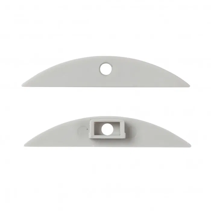 Bouchon Final LLE-ALP021 avec Trou pour Bandeaux LED Bouchon Final LLE-ALP021 avec Trou pour Bandeaux LED