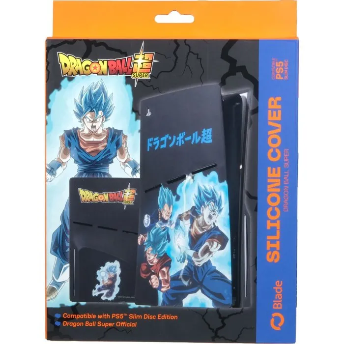 Just For Games Coque en silicone slim pour console PlayStation 5 (PS5) - Design Dragon Ball Super pour protection contre chocs et rayures
