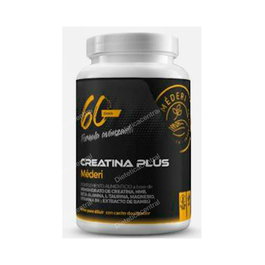 MEDERI Nutricion Integrativa Creatina Plus - Complément alimentaire à base de créatine monohydrate, HMB, beta-alanine - Vegan et sans gluten - Boîte de 420 g