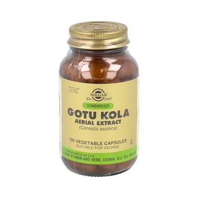 Solgar Gotu Kola Extrait Aérien 100 Capsules