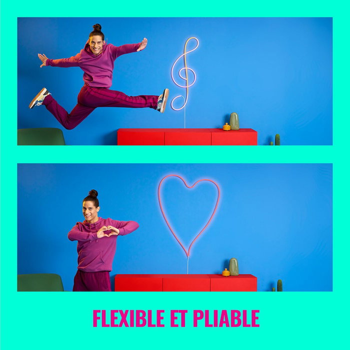 Ruban néon Wiz 3 m Blanc