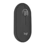 Logitech M350s Pebble Mouse 2 - Souris sans fil Bluetooth Graphite - Compatible 3 appareils, bouton personnalisable, plastique recyclé