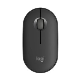 Logitech Pebble Mouse 2 M350s Souris sans fil Bluetooth silencieuse Noire