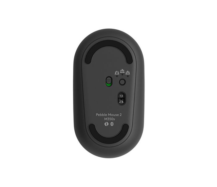 Logitech M350s Pebble Mouse 2 - Souris Bluetooth Ultra-Portable Silencieuse, Design Fin et Rond, Connexion Multi-Appareils, 2 Ans Autonomie Logitech M350s Pebble Mouse 2 - Souris Bluetooth Ultra-Portable Silencieuse, Design Fin et Rond, Connexion Multi-Appareils, 2 Ans Autonomie