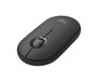 Logitech M350s Pebble Mouse 2 - Souris Bluetooth Ultra-Portable Silencieuse, Design Fin et Rond, Connexion Multi-Appareils, 2 Ans Autonomie