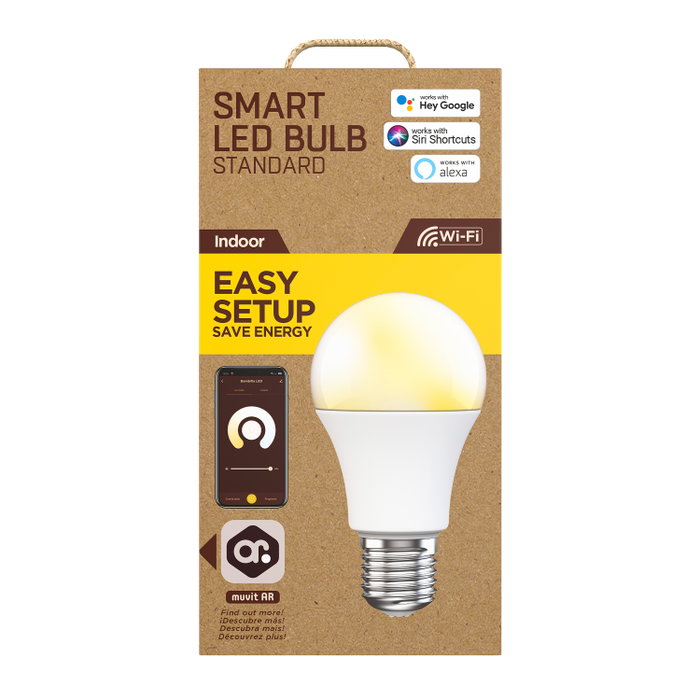 Muvit Bombilla iO A60 E27 8W Ampoule LED Intelligente WiFi Muvit Bombilla iO A60 E27 8W Ampoule LED Intelligente WiFi